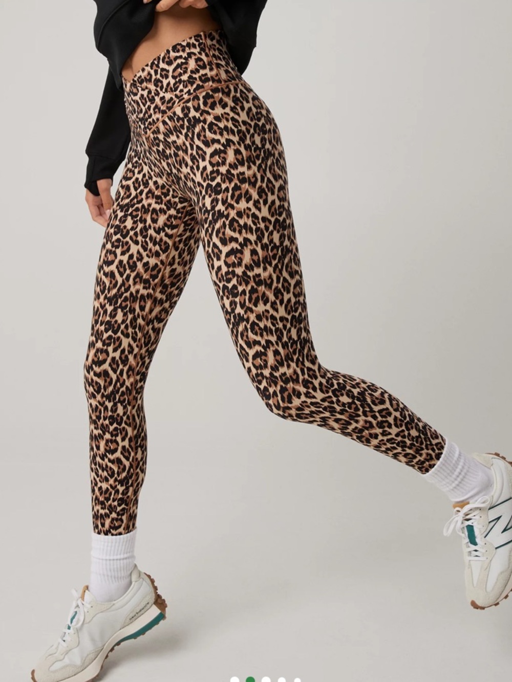 OFFLINE By Aerie Real Me High Waisted
Crossover Legging Leopard Print